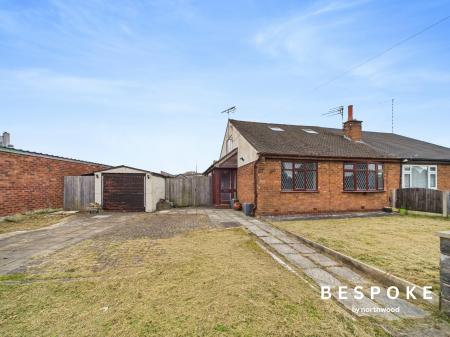 2 bedroom Semi-detached bungalow for sale in Larch Avenue, Macclesfield, SK11