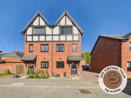 3 bedroom Semi-detached house for sale in St Georges Way, Wilmslow, SK9