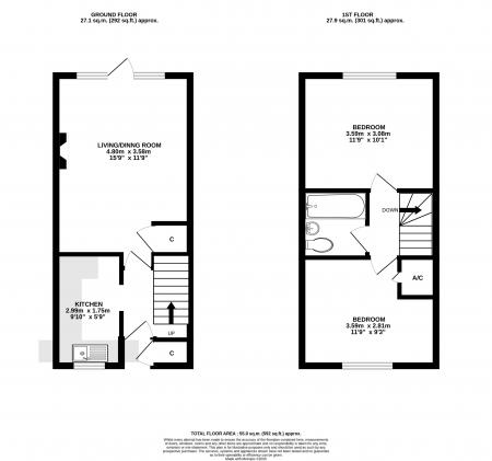 2 bedroom Terraced House for sale in St Lukes Close, Salisbury, SP1