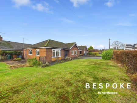 3 bedroom Detached bungalow for sale in Church Lane, Sandbach Heath, Sandbach, CW11