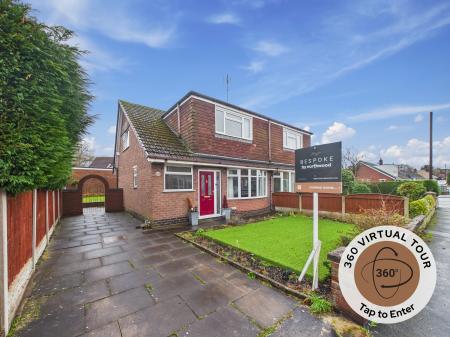 3 bedroom Semi-detached house for sale in Brown Avenue, Alsager, ST7