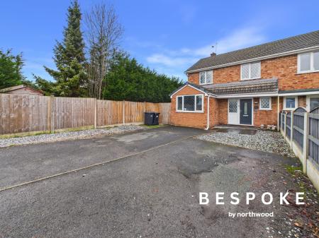 3 bedroom Semi-detached house for sale in Newtons Crescent, Winterley, CW11