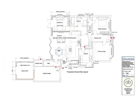 3 bedroom Detached bungalow for sale in Moss Lane, Elworth, Sandbach, CW11