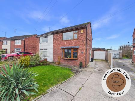 2 bedroom Semi-detached house for sale in Marriott Road, Sandbach, CW11