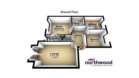 2 bedroom Flat for sale in Bewick Court, The Holloway, Wolverhampton, WV6