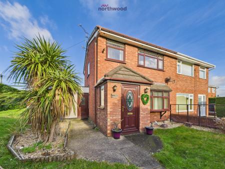 3 bedroom Semi-detached house for sale in Carlton Drive, Wrexham, LL11