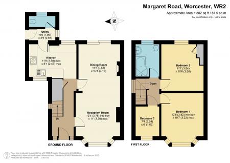 3 bedroom Semi-detached house for sale in Margaret Road, Worcester, WR2