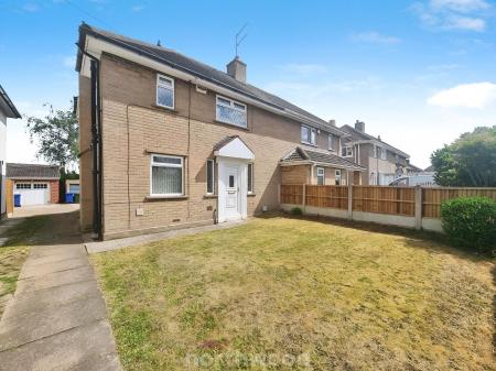 2 bedroom Semi-detached house for sale in Gattison Lane, Rossington, Doncaster, DN11