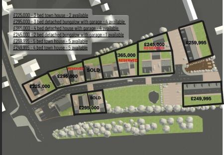 3 bedroom Bungalow for sale in New Development South End, Thorne, Doncaster, DN8