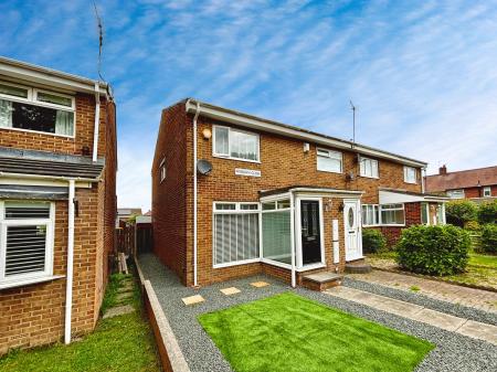 2 bedroom Terraced House for sale in Woburn Close, Redesdale Park, Wallsend, NE28