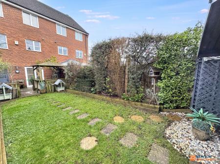 3 bedroom Town house for sale in Rosemary Gardens, Bourne, PE10