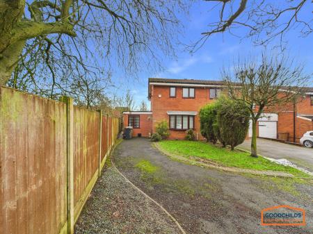 3 bedroom Semi-detached house for sale in Rischale Way, Rushall, WS4
