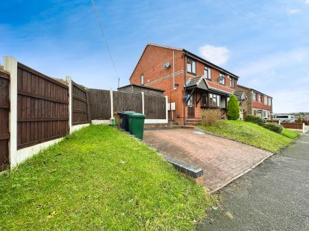3 bedroom Semi-detached house for sale in Birch Avenue, Newhall, Swadlincote, Derbyshire, DE11