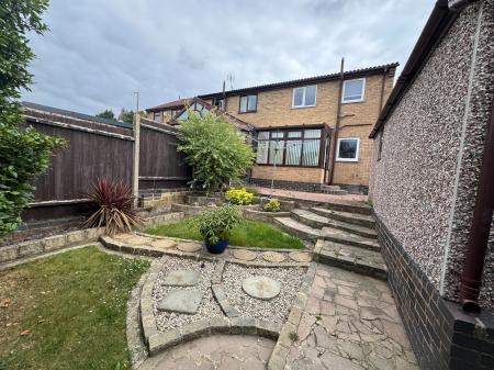 3 bedroom Semi-detached house for sale in Cottesmore Close, Brizlincote Valley, Burton-on-Trent, DE15