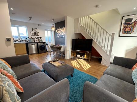 2 bedroom Town house for sale in John Street, Newhall, Swadlincote, Derbyshire, DE11