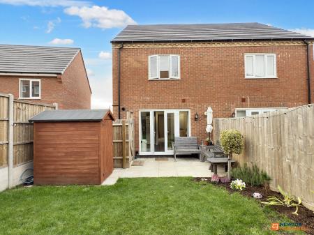 2 bedroom Semi-detached house for sale in Hodgetts Street, Hugglescote, LE67