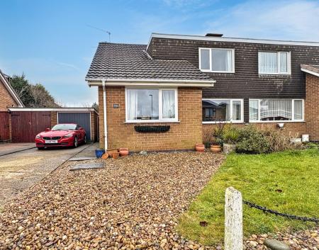 3 bedroom Semi-detached house for sale in Claremont Drive, Ravenstone, LE67