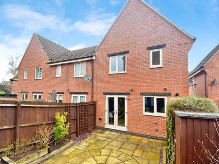 3 bedroom End of terrace house for sale in Watt Avenue, Colsterworth, Grantham, NG33