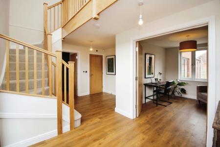 4 bedroom Detached house for sale in Highfields, Desford Road, Kirby Muxloe, LE9