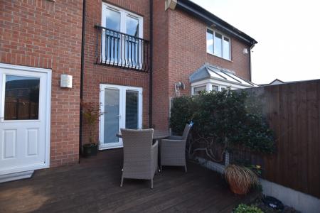 3 bedroom Town house for sale in Haddon Way, Loughborough, LE11
