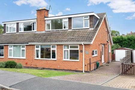 2 bedroom Semi-detached house for sale in No Onward Chain at Croft Gardens, Old Dalby, LE14 3LE