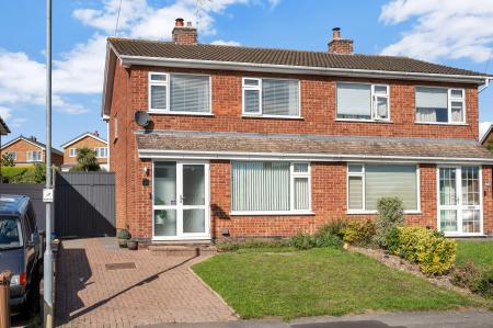 3 bedroom Semi-detached house for sale in Cul-De-Sac Living on Witham Close, Melton, LE13 0EA