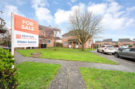 2 bedroom Terraced House for sale in No Chain on Horse Field View, Melton Mowbray, LE13 0TF