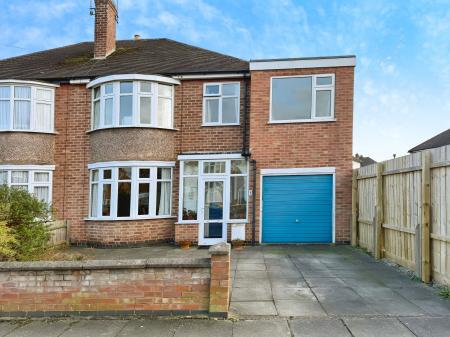 5 bedroom Semi-detached house for sale in Woodbank Road, Knighton, Leicester, LE2