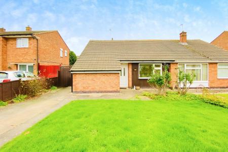 2 bedroom Semi-detached bungalow for sale in Allington Drive, Birstall, LE4