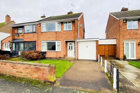 3 bedroom Semi-detached house for sale in Charnwood Avenue, Thurmaston, LE4