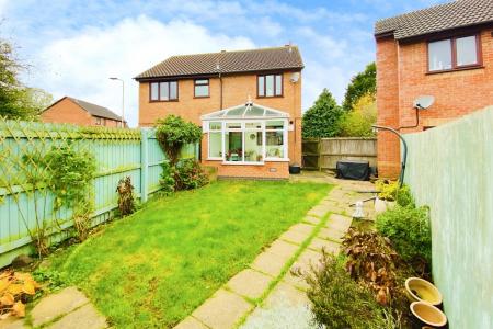 2 bedroom Semi-detached house for sale in St. Columba Way, Syston, LE7