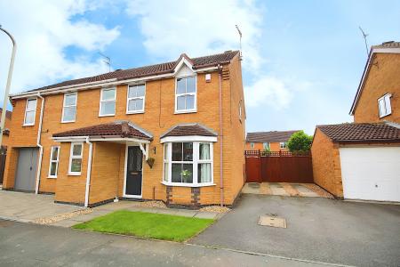 3 bedroom Semi-detached house for sale in Swallow Drive, Syston, LE7
