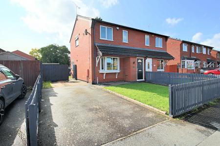 3 bedroom Semi-detached house for sale in Willow Walk, Syston, LE7