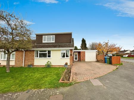 3 bedroom Semi-detached bungalow for sale in Caspian Way, Wheaton Aston, Staffordshire, ST19