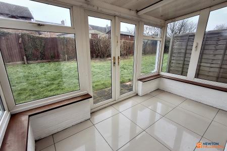 2 bedroom Terraced bungalow for sale in Bradegate Drive, Dogsthorpe, Peterborough, PE1