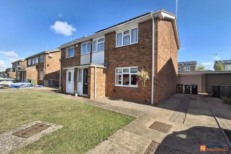 3 bedroom Semi-detached house for sale in Donaldson Drive, Peterborough, PE4