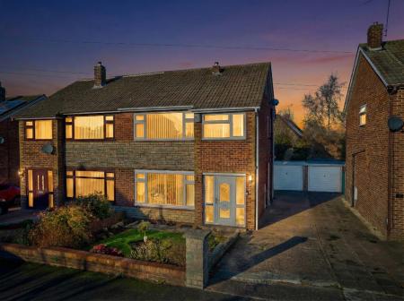 3 bedroom Semi-detached house for sale in St James Avenue, South Anston