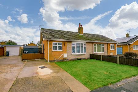 1 bedroom Semi-detached bungalow for sale in Brisbane Close, Skegness, PE25