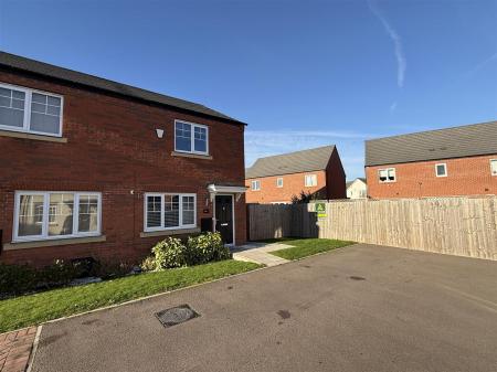 2 bedroom Semi-detached house for sale in Harrier Way, Branston, Burton-On-Trent