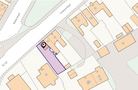 1 bedroom End of terrace house for sale in Common Road, Church Gresley, Swadlincote