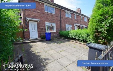 4 bedroom House share to let in St. Andrews Drive, Newcastle-Under-Lyme, ST5