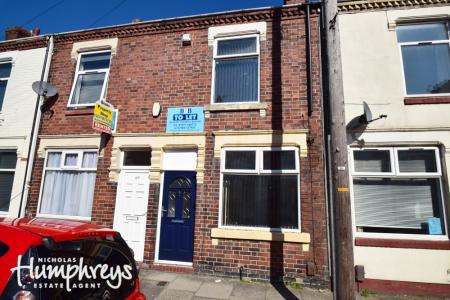 3 bedroom Terraced House to let in Ashford Street, Shelton, Stoke-On-Trent, ST4