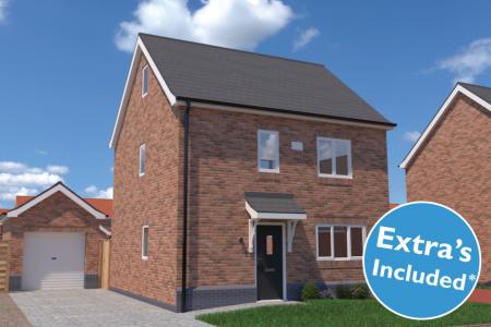 4 bedroom Detached house for sale in Plot 45 - North Street, Winterton, North Lincolnshire, DN15