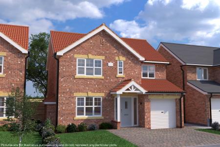4 bedroom Detached house for sale in Plot 392 - Ascension View, Barton-upon-Humber, North Lincolnshire, DN18