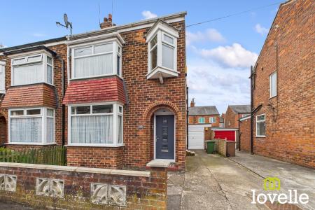 3 bedroom Semi-detached house for sale in Cornwall Street, Cottingham, East Riding of Yorkshire, HU16