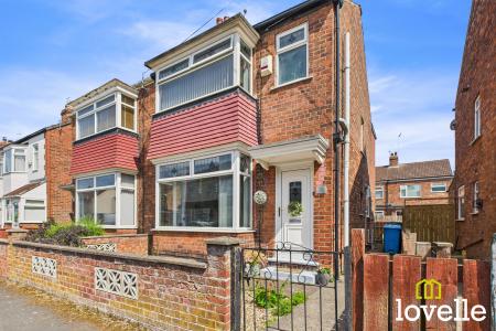 3 bedroom Semi-detached house for sale in Devon Street, Cottingham, East Riding of Yorkshire, HU16