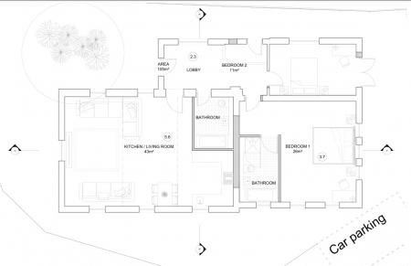 2 bedroom Detached house for sale in Chapel Lane, Great Carlton, LN11