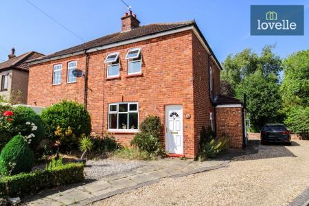 3 bedroom Semi-detached house for sale in Cemetery Crescent, Laceby, DN37