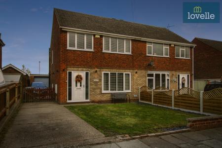 3 bedroom Semi-detached house for sale in Sanctuary Way, Wybers Wood, Grimsby, DN37