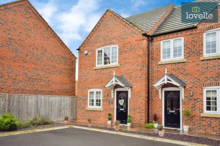 2 bedroom End of terrace house for sale in Gibson Way, Manby, LN11